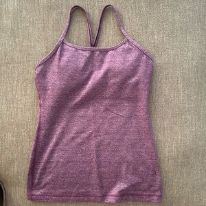 Lululemon built in bra top